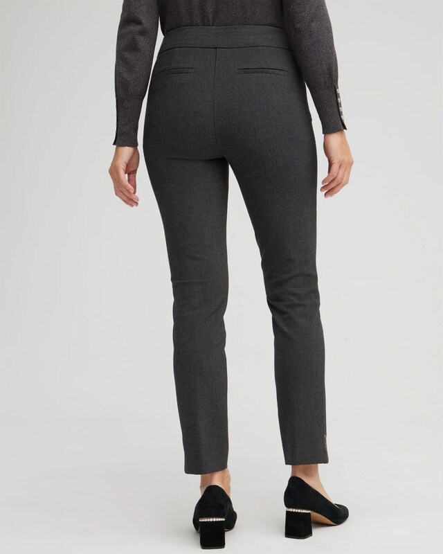 Brigitte Beaded Detail Ankle Pants - image 3
